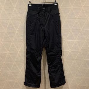 Ski snow pants. Black size 6.